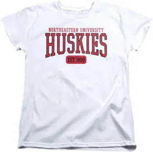 Northeastern University Official Est. Date Women's T Shirt