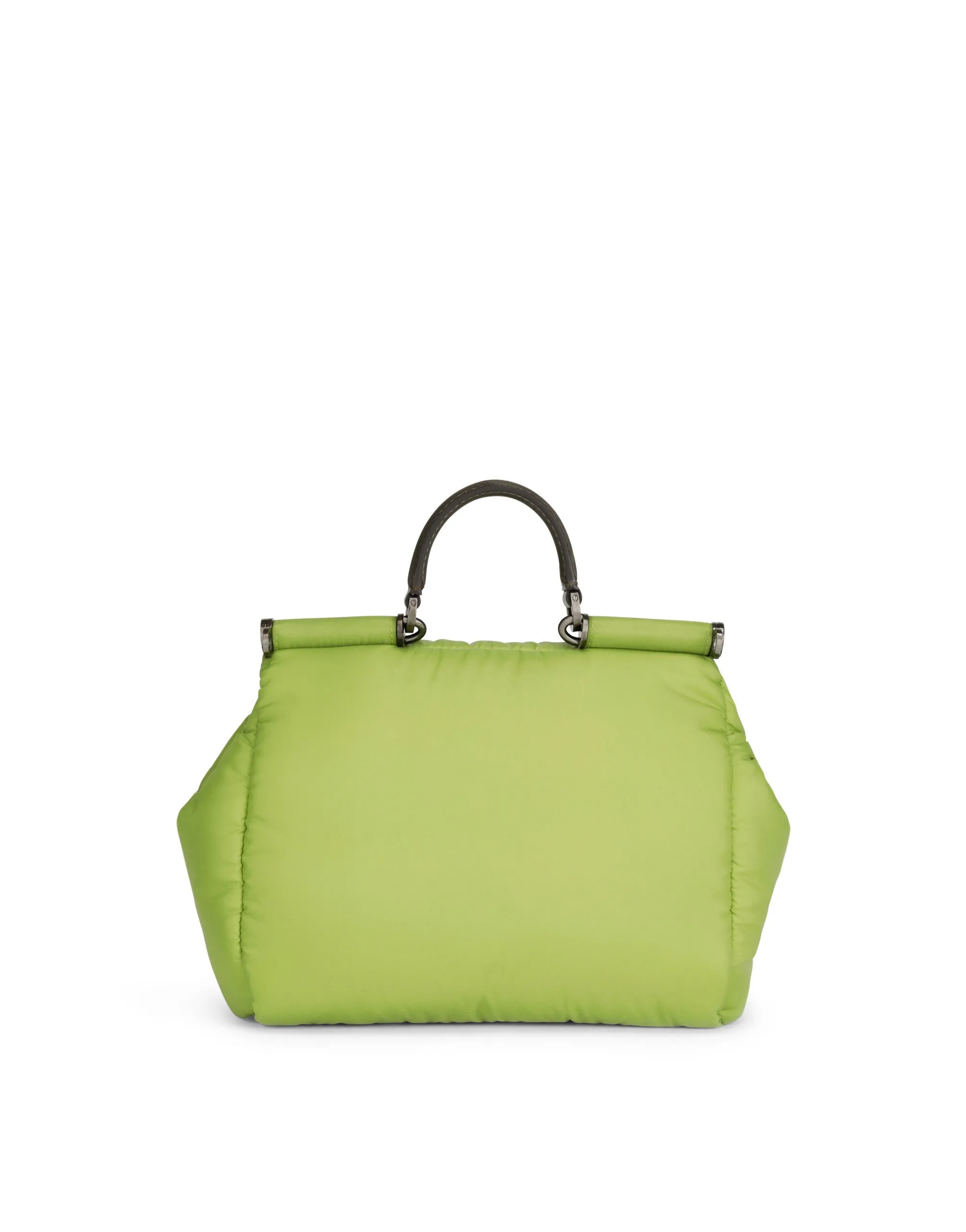 Nylon Sicily crossbody bag with branded plate
