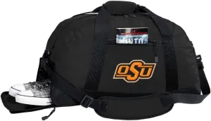 Oklahoma State Duffel Bag - OSU Cowboys Gym Bags w/SHOE POCKET