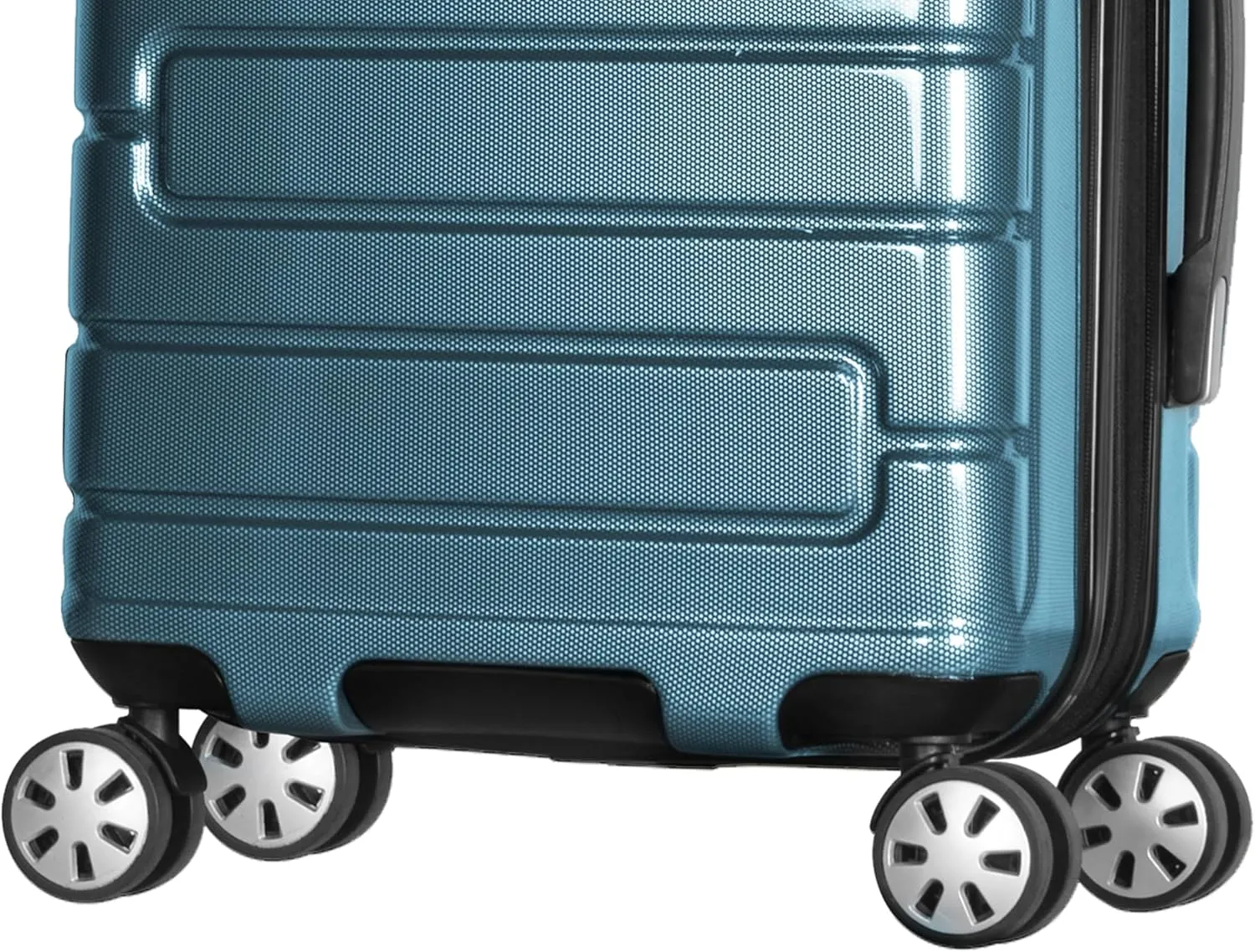 Olympia U.S.A. Nema 25-inch Luggage Expandable Lightweight Hardside Double 4 Wheel Spinner Suitcase with TSA Lock and Hidden Laptop Compartment