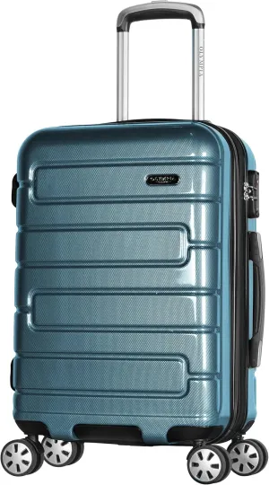 Olympia U.S.A. Nema 25-inch Luggage Expandable Lightweight Hardside Double 4 Wheel Spinner Suitcase with TSA Lock and Hidden Laptop Compartment