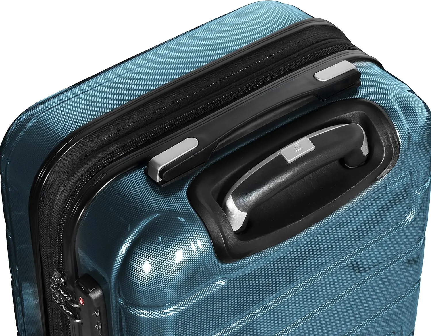 Olympia U.S.A. Nema 25-inch Luggage Expandable Lightweight Hardside Double 4 Wheel Spinner Suitcase with TSA Lock and Hidden Laptop Compartment