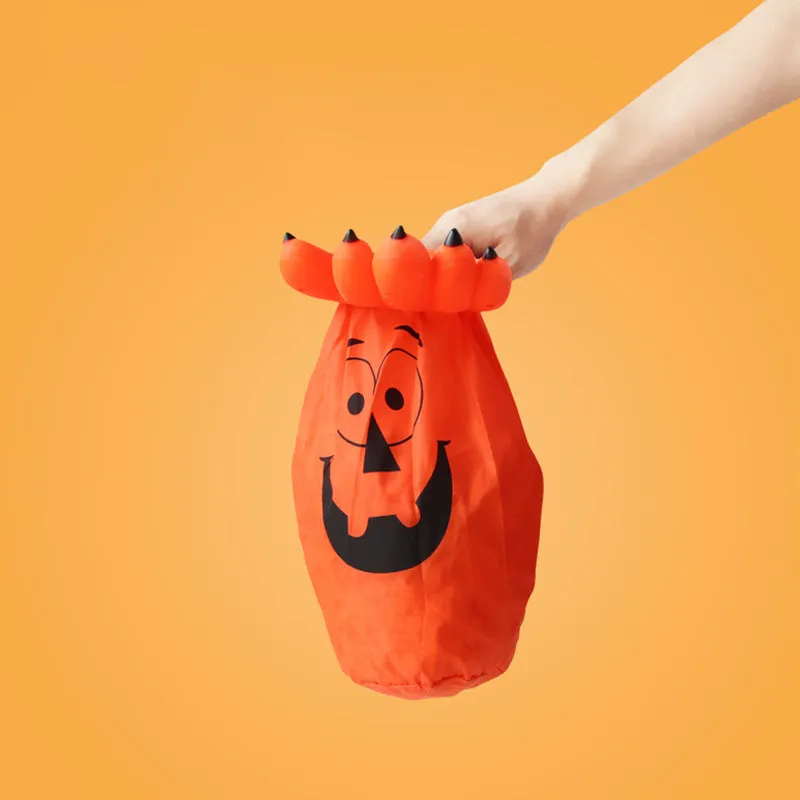 Palm Skull Pumpkin Candy Bag