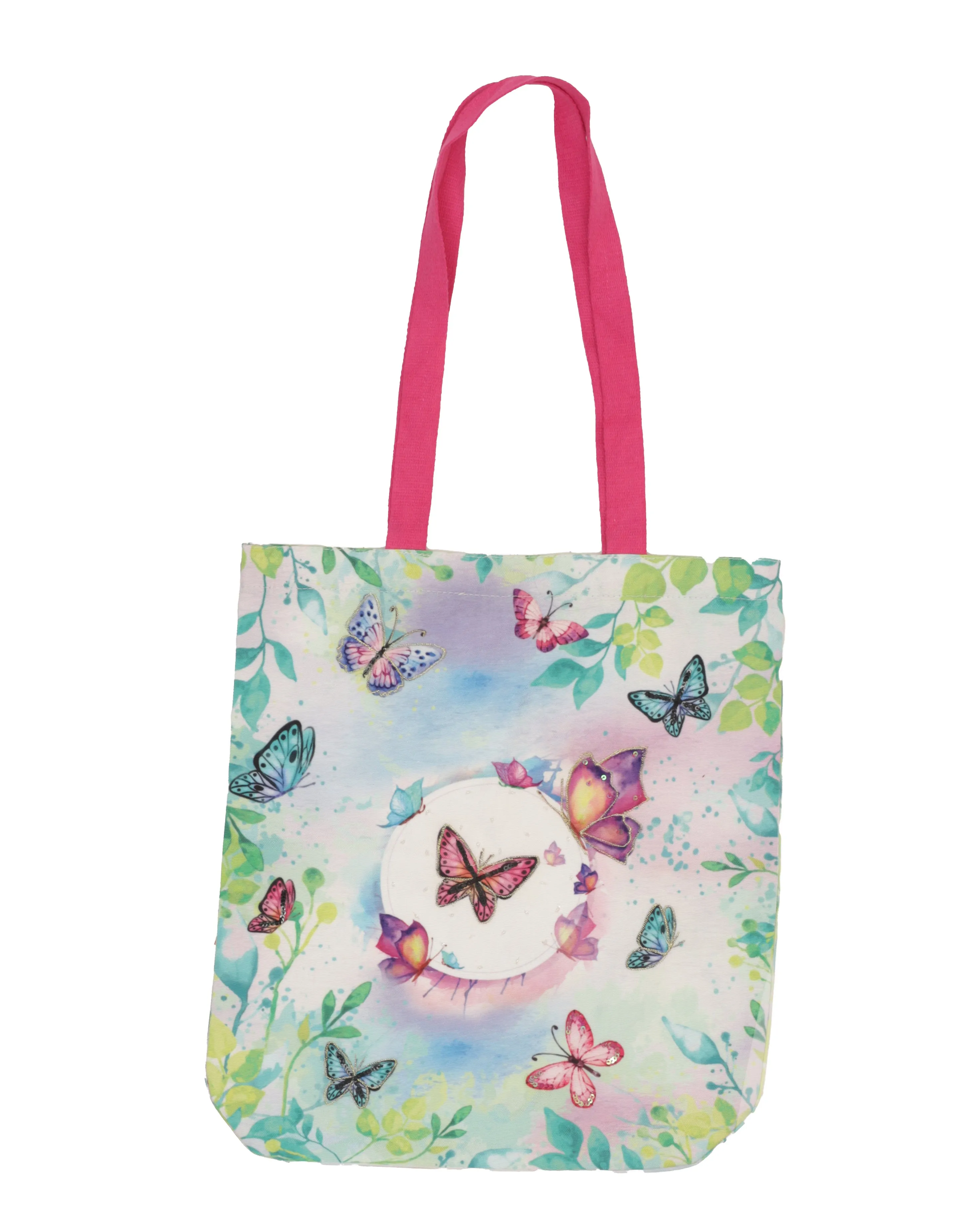 Papillion Tote bag Cotton Handle