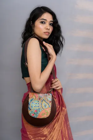 Patchwork Embroidered Bianca Sling Bag