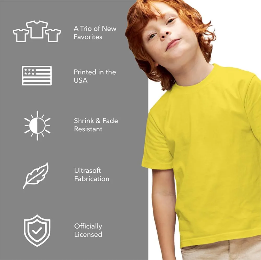 Paw Patrol Faces Kids T-Shirt for Youth Toddler Boys and Girls