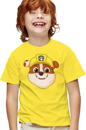 Paw Patrol Faces Kids T-Shirt for Youth Toddler Boys and Girls