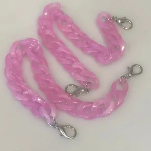 Pink Chain Handles