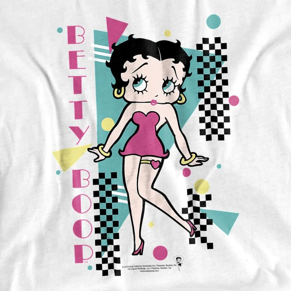 Popfunk Betty Boop 80's Style Unisex Adult T Shirt