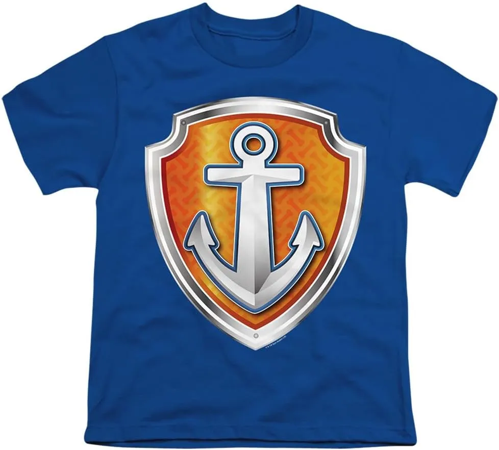 Popfunk Classic Paw Patrol Badges Kids T-Shirt for Youth Toddler Boys and Girls Collection