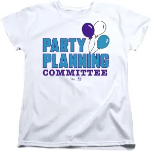 Popfunk Classic The Office Party Planning Committee Women's T Shirt