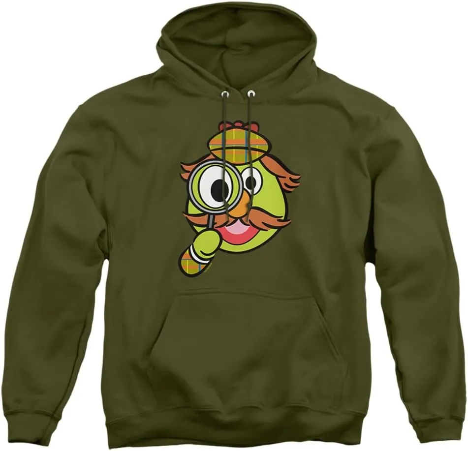 Popfunk Sesame Street Big Sherlock Hemlock Adult Pull-Over Hoodie