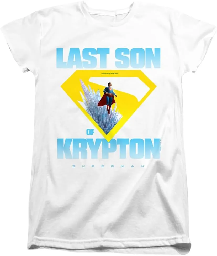 Popfunk Superman 2025 Last Son of Krypton Women's T Shirt
