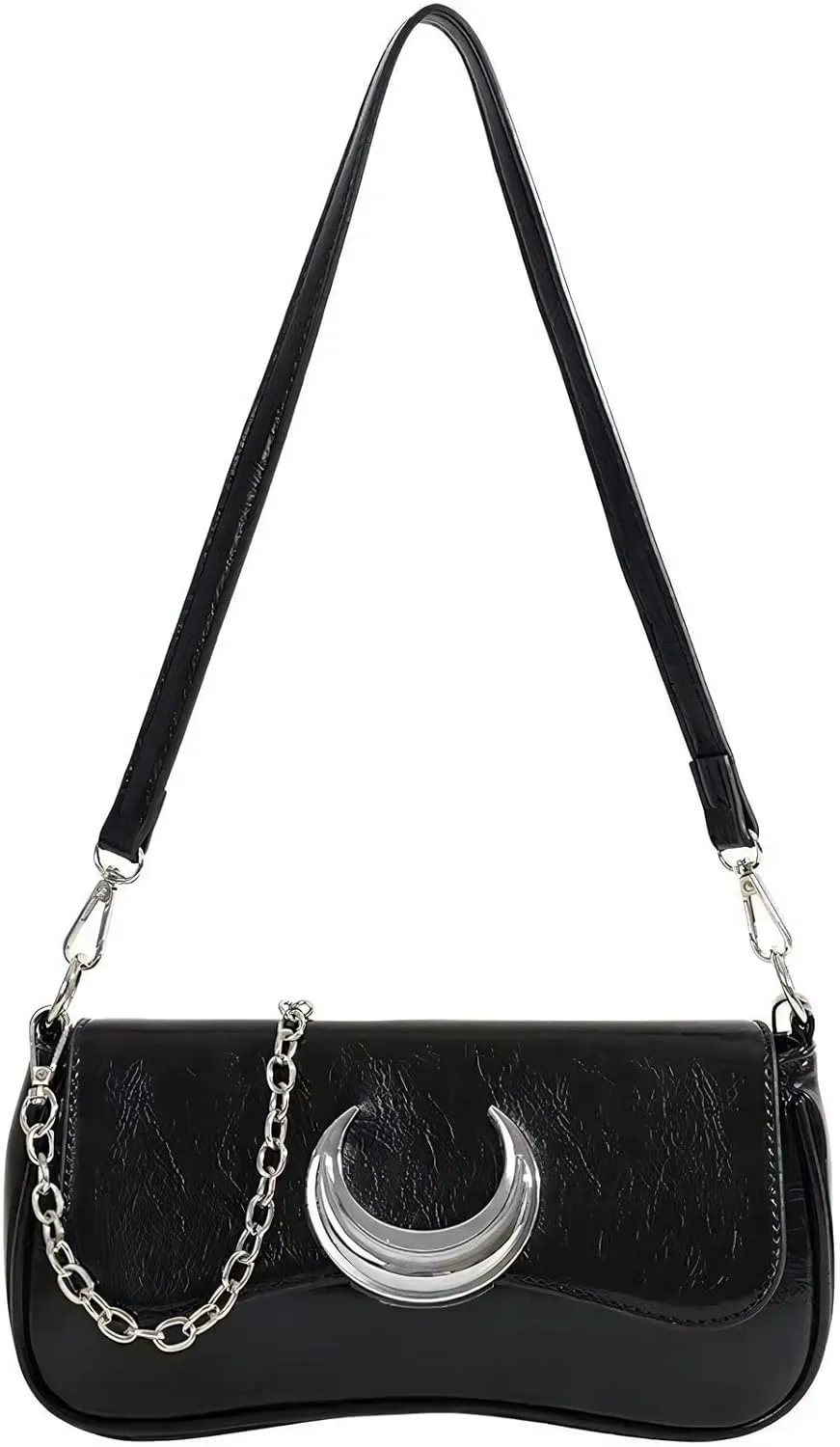 Punk Bag, Sourpuss Gothic Tote Purse Y2K Cool Style Trendy Women Shoulder Bags Rock Fashion Girls Handbag