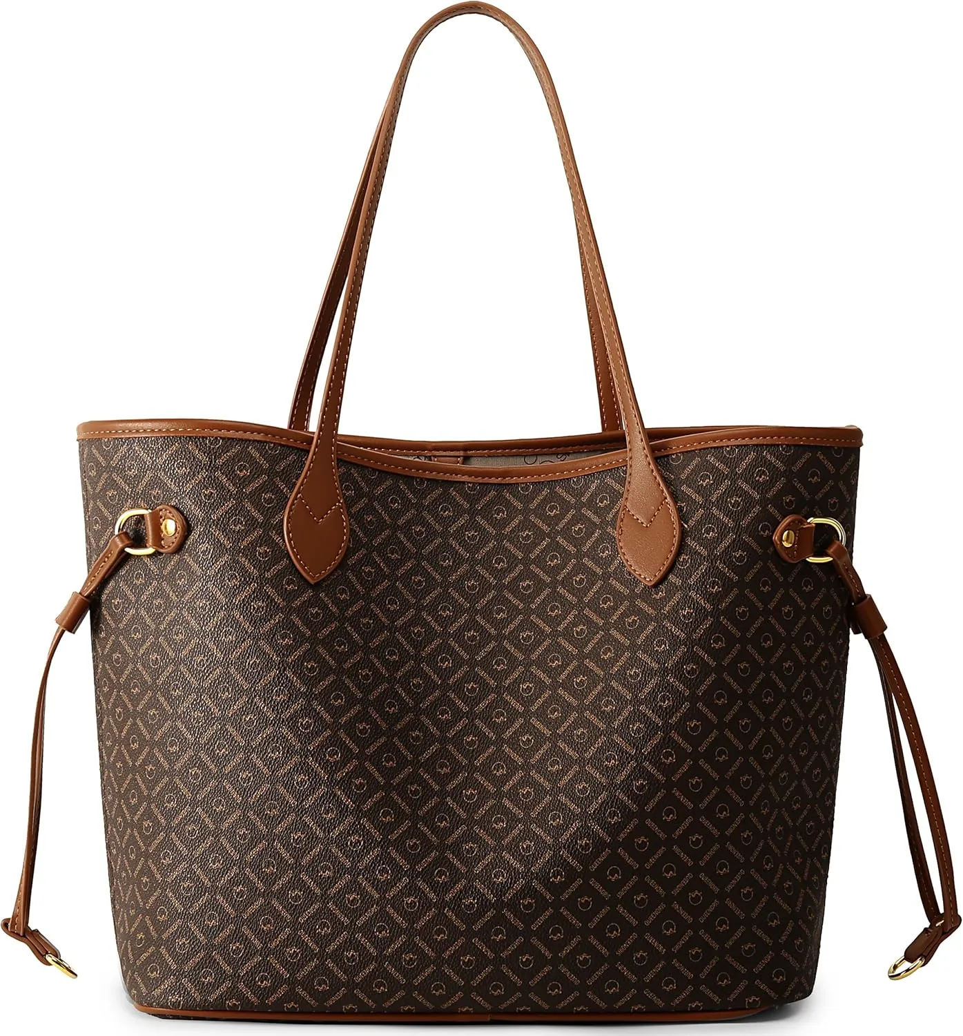 Queenoris Tote Bag for Women, Designer Fashion Purses Top Handle Satchel Large Capacity Classic Shoulder Bags