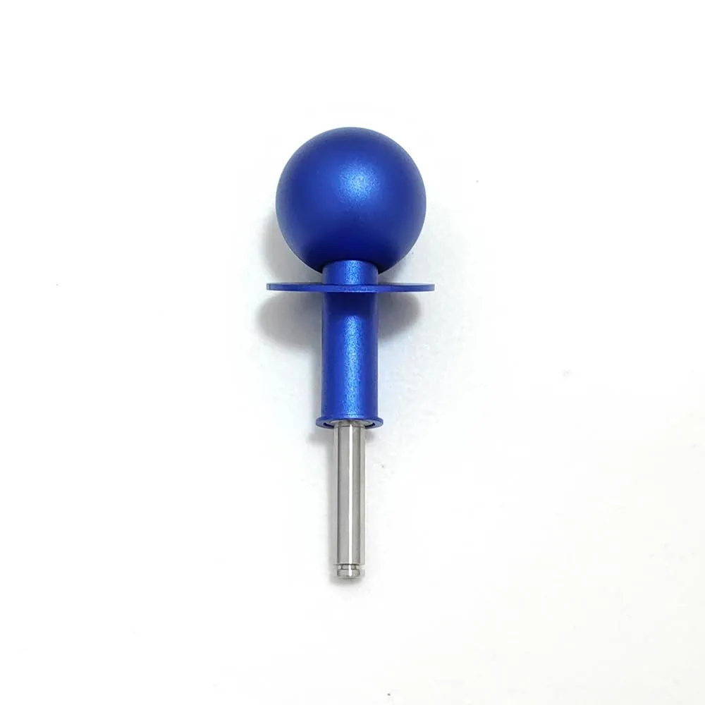Quick Release Shaft Link 2 Colorful Detachable Shaft with Ball Top for Victrix Pro FS Arcade Fight Stick Sanwa Seimitsu Joystick (Blue)
