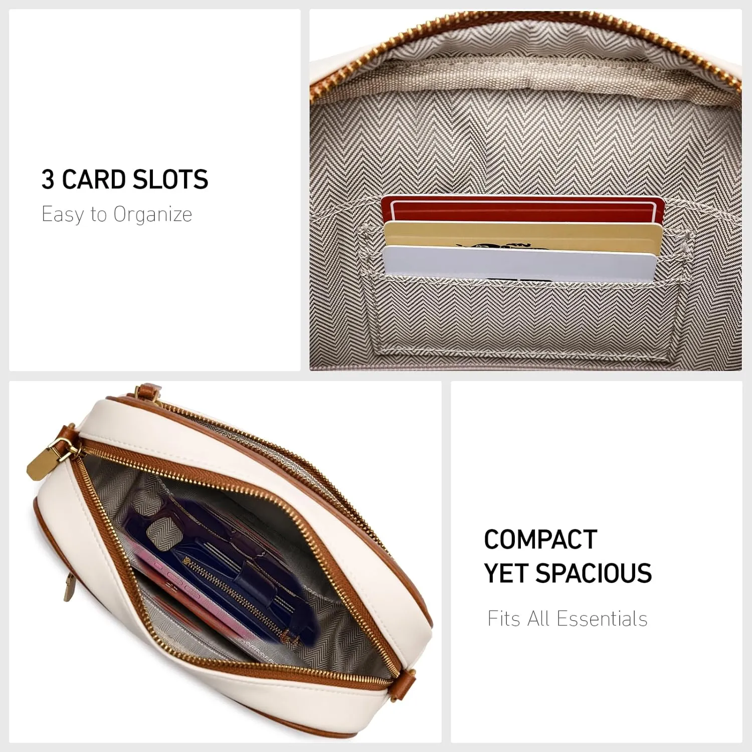 Quilted Crossbody Bags for Women Small Crossbody Purse Trendy Womens Purses and Handbags With Adjustable Strap