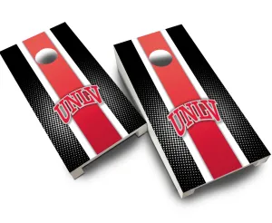 "UNLV Striped" Tabletop Cornhole Boards