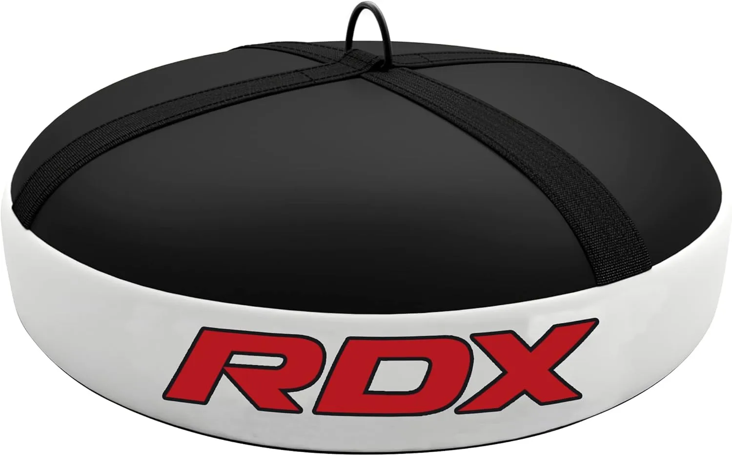 RDX Floor Anchor for Punch Bag Double end Speed Ball, Non Tear Maya Hide Leather, Heavy Duty D Ring, Easy Zipper Closure, Maximum Swing Reduction for Boxing MMA, Muay Thai, Kickboxing Training Bags
