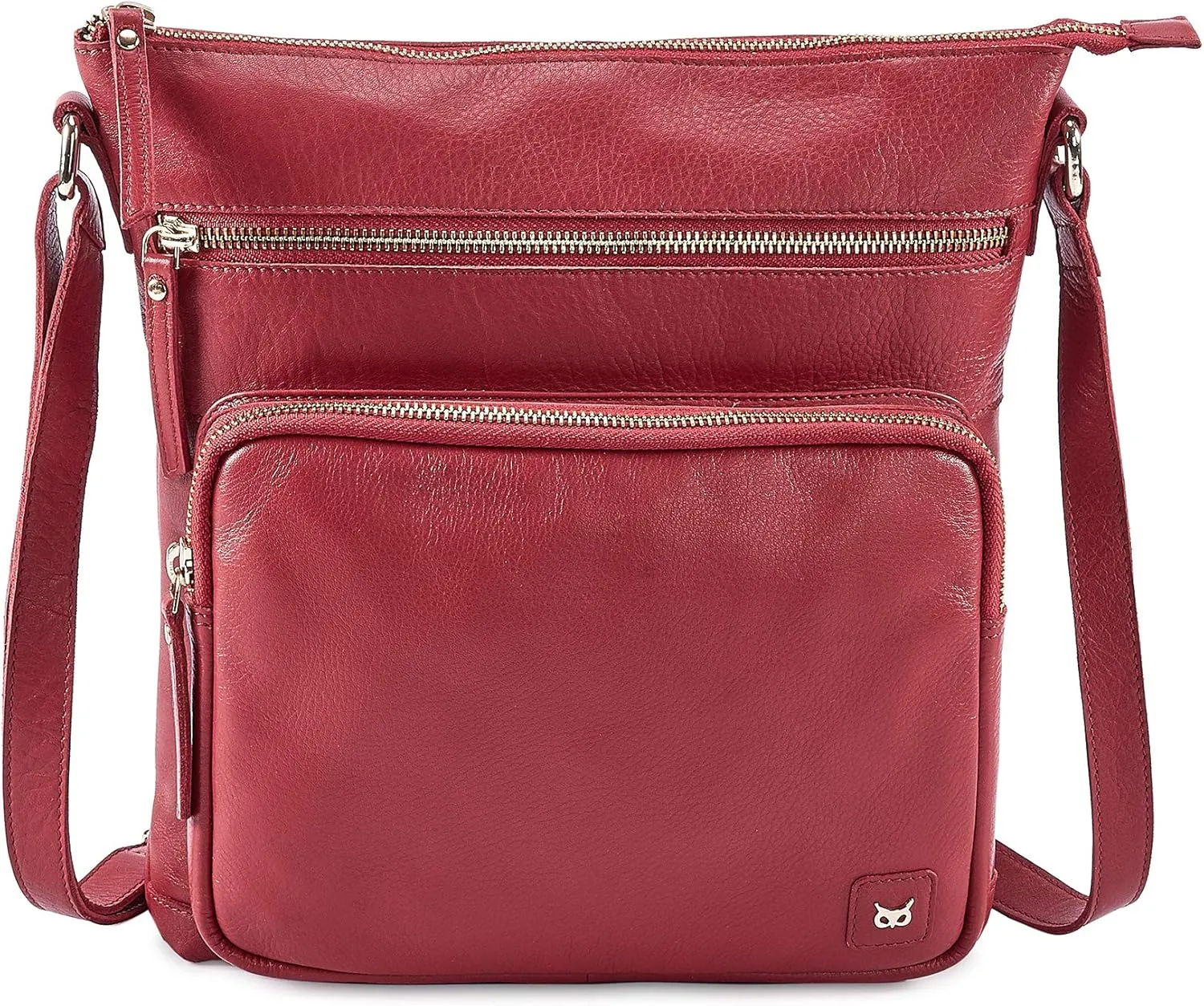 Real Leather Crossbody Bags Purses for Women Shoulder Handbags Crossover Handmade Stylish Trendy Pocketbook