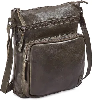 Real Leather Crossbody Bags Purses for Women Shoulder Handbags Crossover Handmade Stylish Trendy Pocketbook