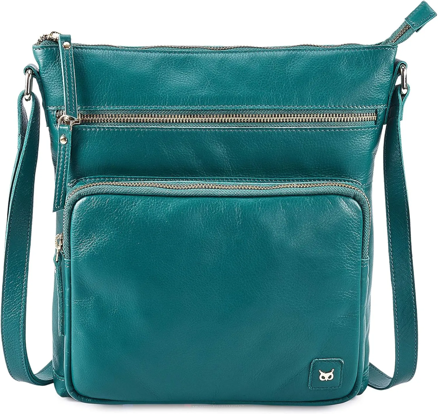 Real Leather Crossbody Bags Purses for Women Shoulder Handbags Crossover Handmade Stylish Trendy Pocketbook