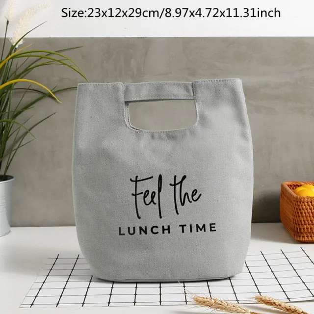 Realaiot Insulated Heat Lunch Bags Thermal Women Picnic Bento Box Boys Thermo Pouch Fresh Keeping Food Container Accessory Product Items