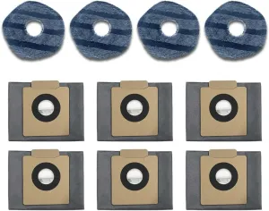 Replacement Part for Eufy X10 Pro Omni X8 Pro Dust Bag Cloth Mop for Robot Vacuum 10 pack