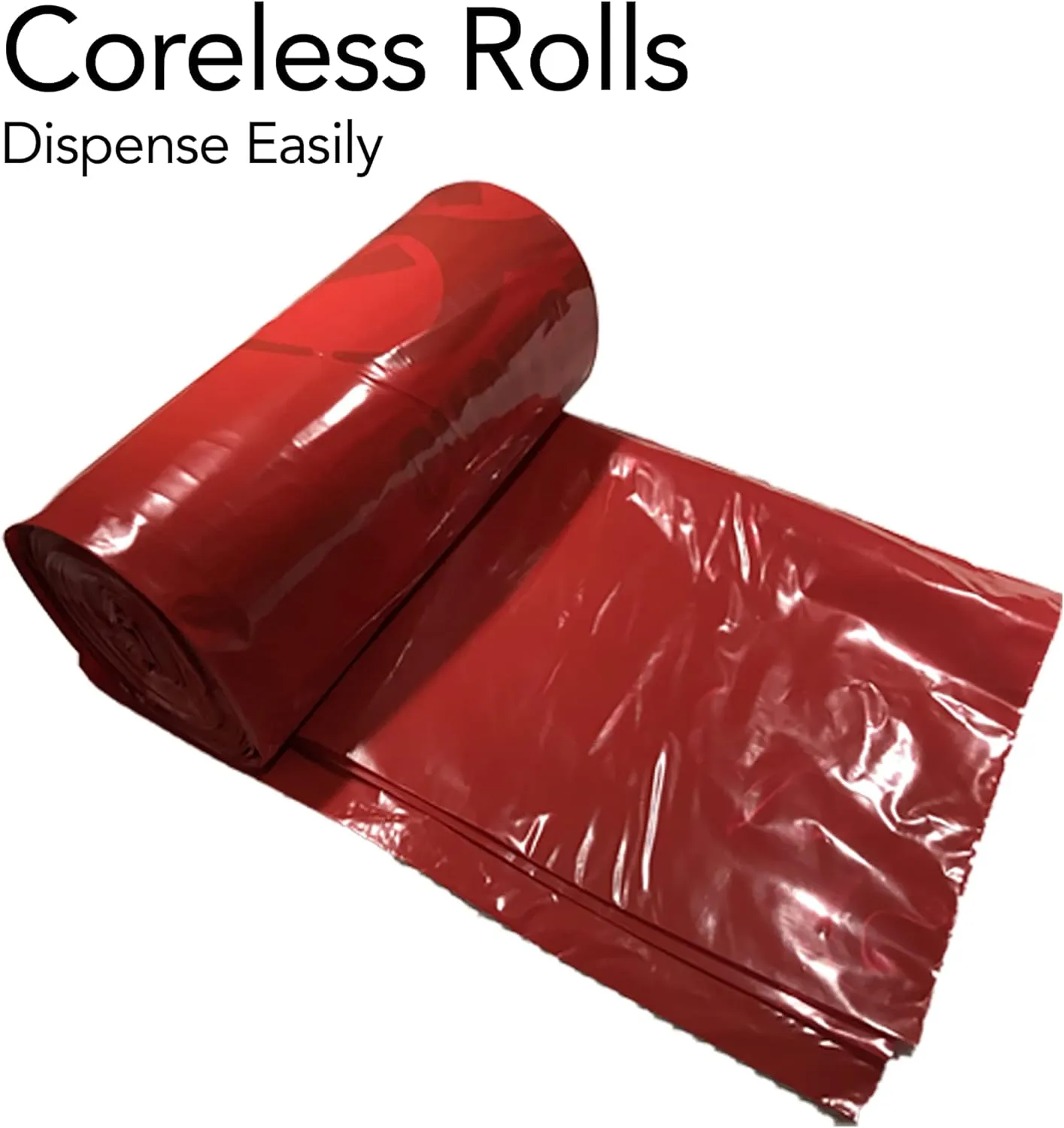 Resilia Medical - Biohazard Bags - Hazardous Waste Disposal, Meets DOT ASTM Standards for Hospital Use, OSHA Approved, Red, 33 Gallon, 33" W x 39" L, 1.1 Mil, 0.0011 Inch, 1 Case of 200 Bags