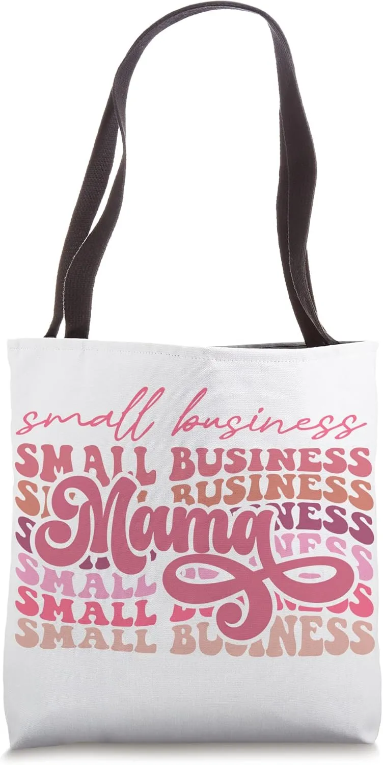 Retro-Inspired for Small Business Mamas, Mother's day gift Tote Bag