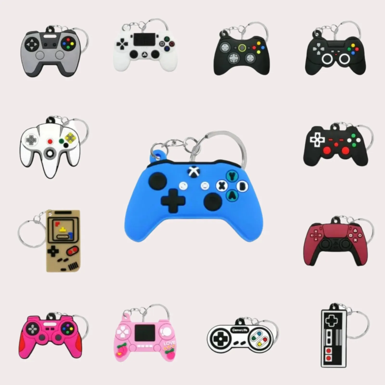 Retro Keychain Joysticks