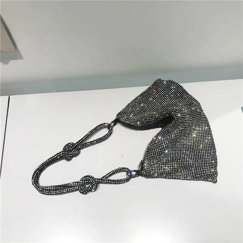 Rhinestone Daily Party Bags Intuitive Augmented reality Patchwork
