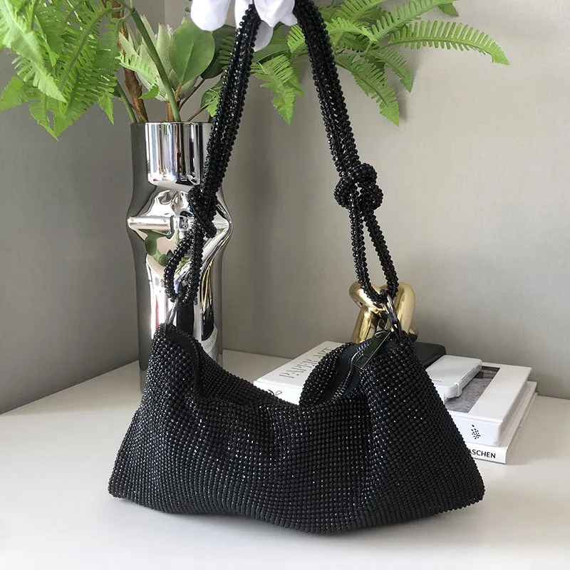 Rhinestone Daily Party Bags Intuitive Augmented reality Patchwork
