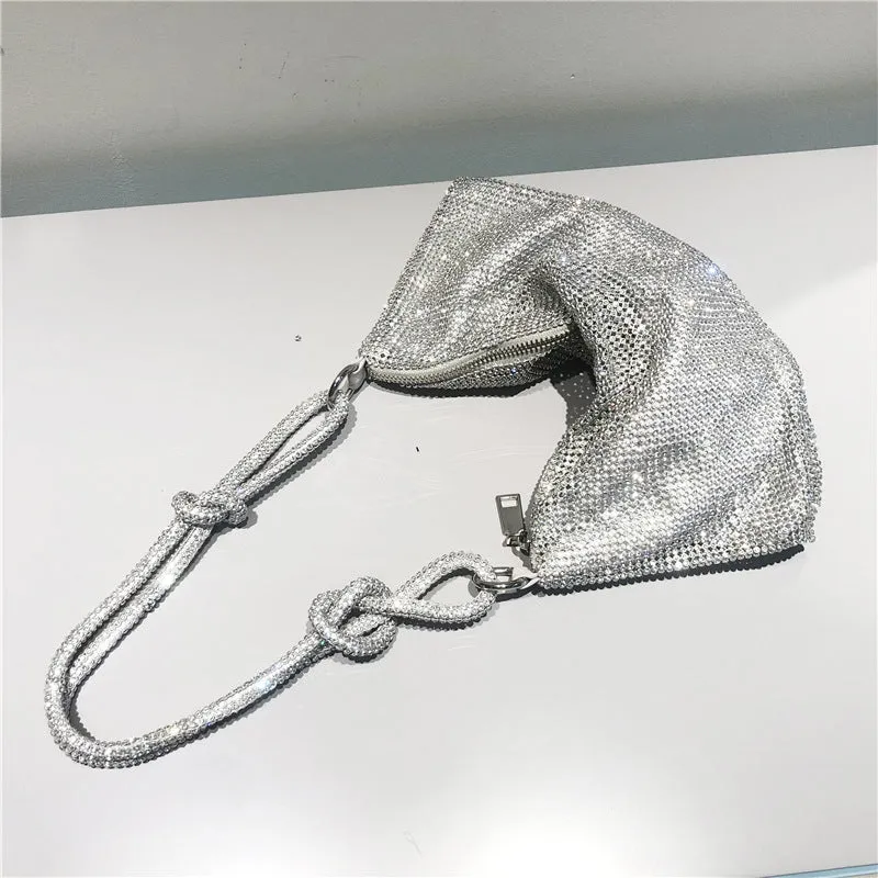 Rhinestone Daily Party Bags Intuitive Augmented reality Patchwork