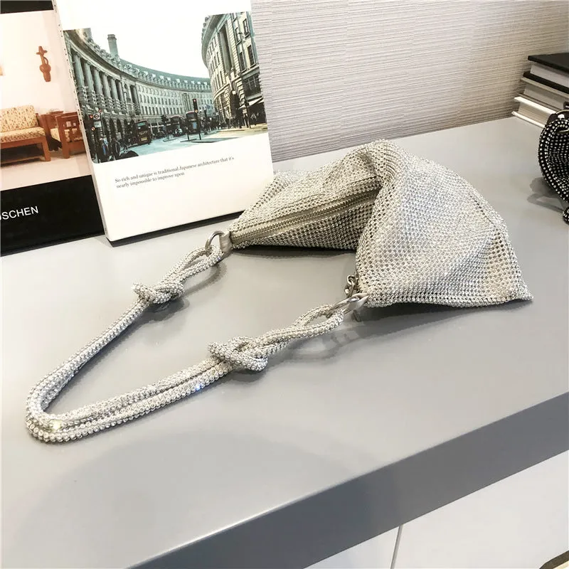 Rhinestone Daily Party Bags Intuitive Augmented reality Patchwork