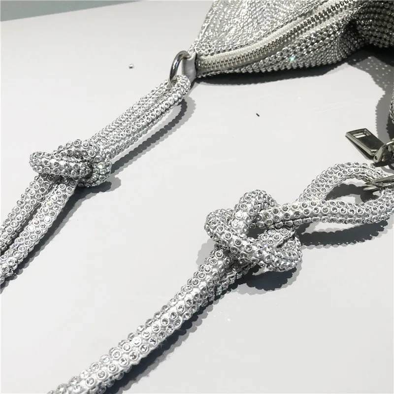 Rhinestone Daily Party Bags Intuitive Augmented reality Patchwork