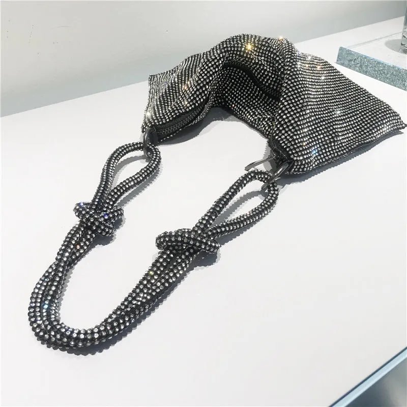 Rhinestone Daily Party Bags Intuitive Augmented reality Patchwork