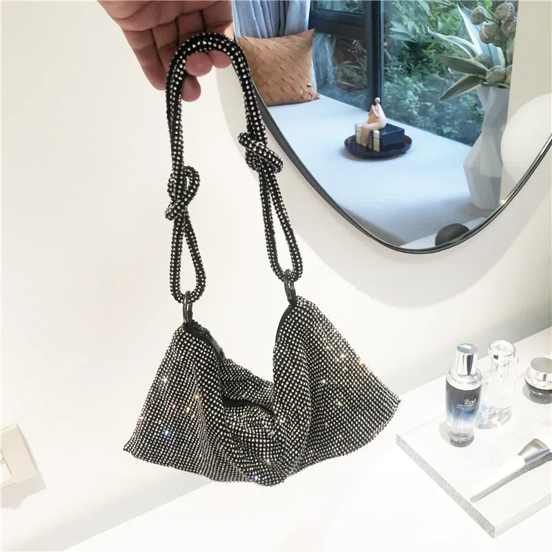 Rhinestone Daily Party Bags Intuitive Augmented reality Patchwork