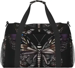 Science Butterfly Hand Travel Bag.Fashionable Design, Large Storage Capacity, Suitable For Business Trips And Short Trips.