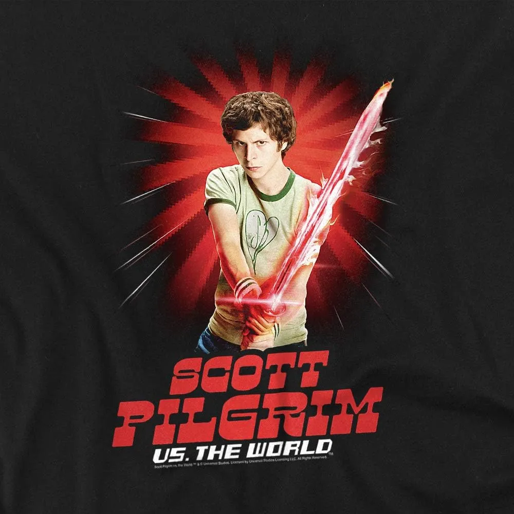Scott Pilgrim Vs. The World Super Sword Unisex Adult T Shirt