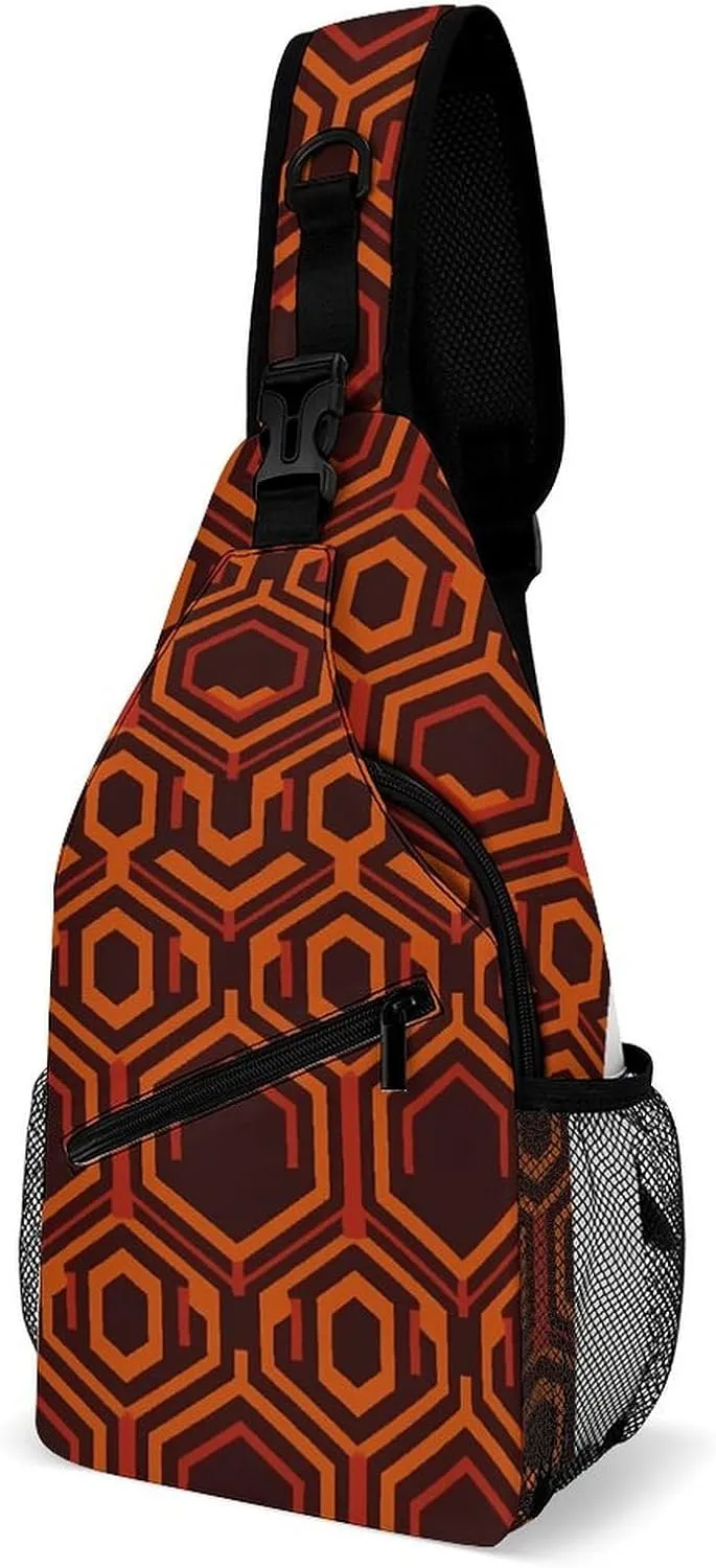 Shining Overlook Sling Bag Crossbody Chest Bags Hiking Backpack Shoulder Backpack For Women Men Travel