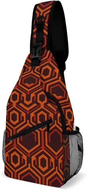 Shining Overlook Sling Bag Crossbody Chest Bags Hiking Backpack Shoulder Backpack For Women Men Travel
