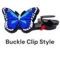 Shoe charm - Wide wing bat BC