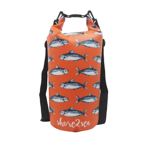 Shore2Sea Waterproof Dry Bag 20L - Fish