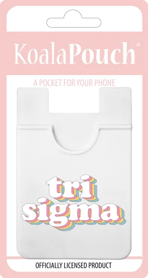 Sigma Sigma Sigma Retro Koala Pouch