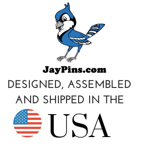 Silver Cricket Bat Lapel Pin | Premium Enamel Pin for Cricket Enthusiasts