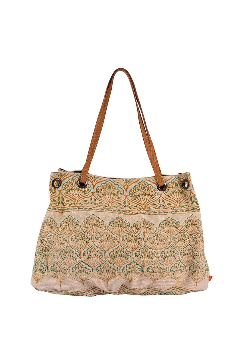 SINT - BLOCK PRINTED HAND  BAG