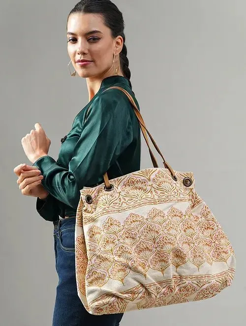 SINT - BLOCK PRINTED HAND  BAG