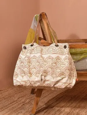 SINT - BLOCK PRINTED HAND  BAG