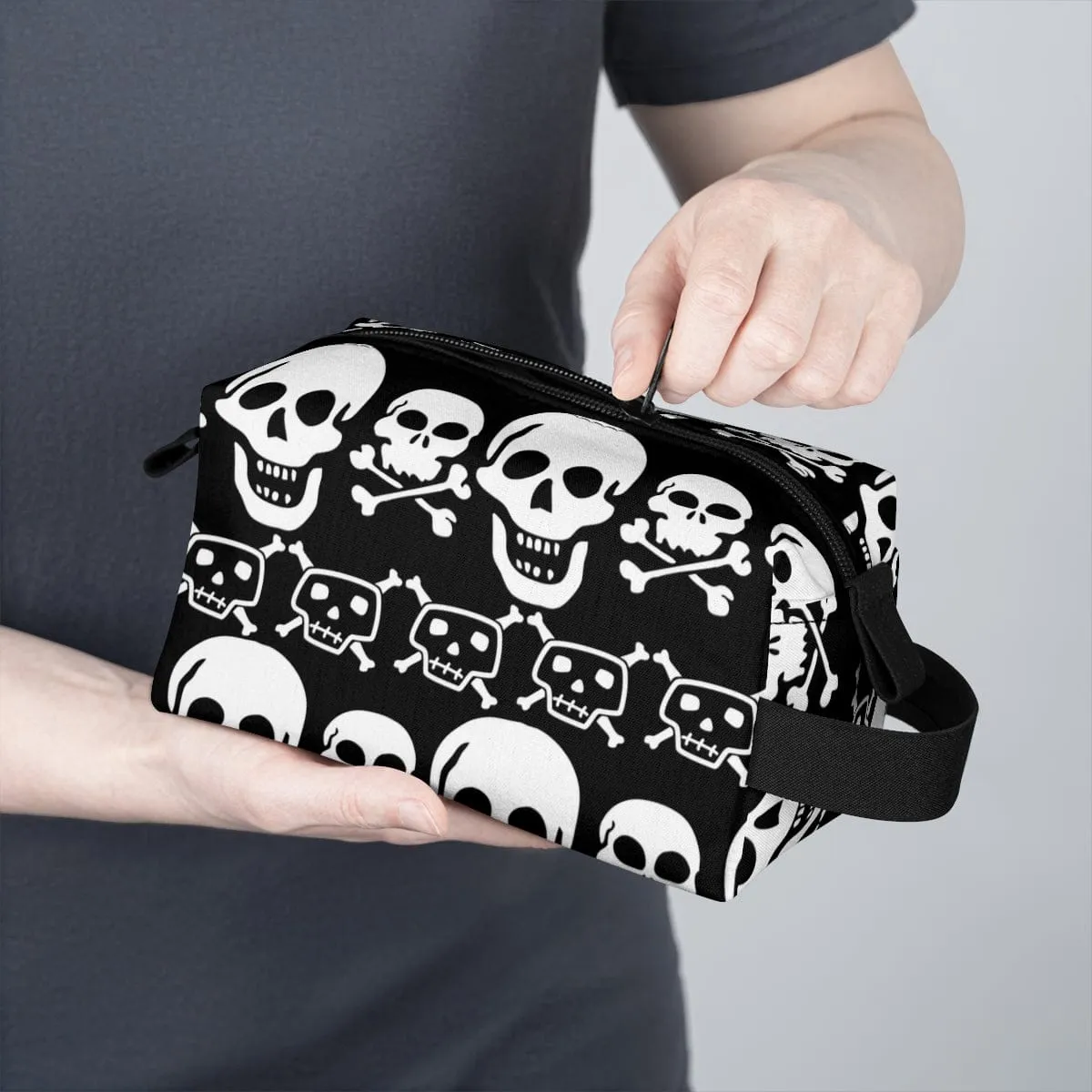 Skull Heads & Crossbones Toiletry Bag